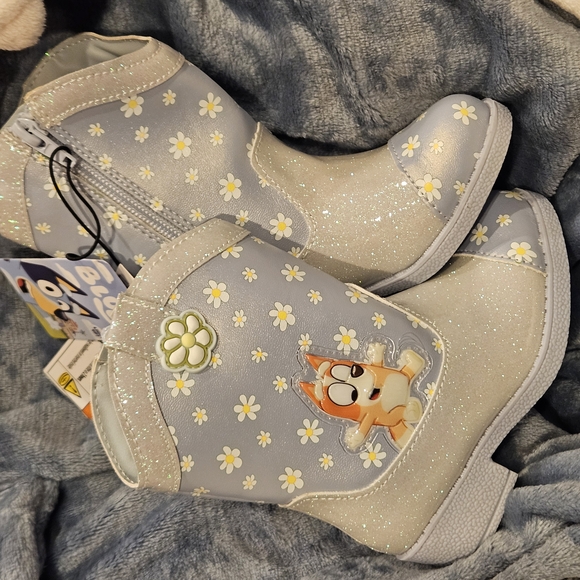 🪼Light Up Bluey Cowgirl Boots - Picture 7 of 10